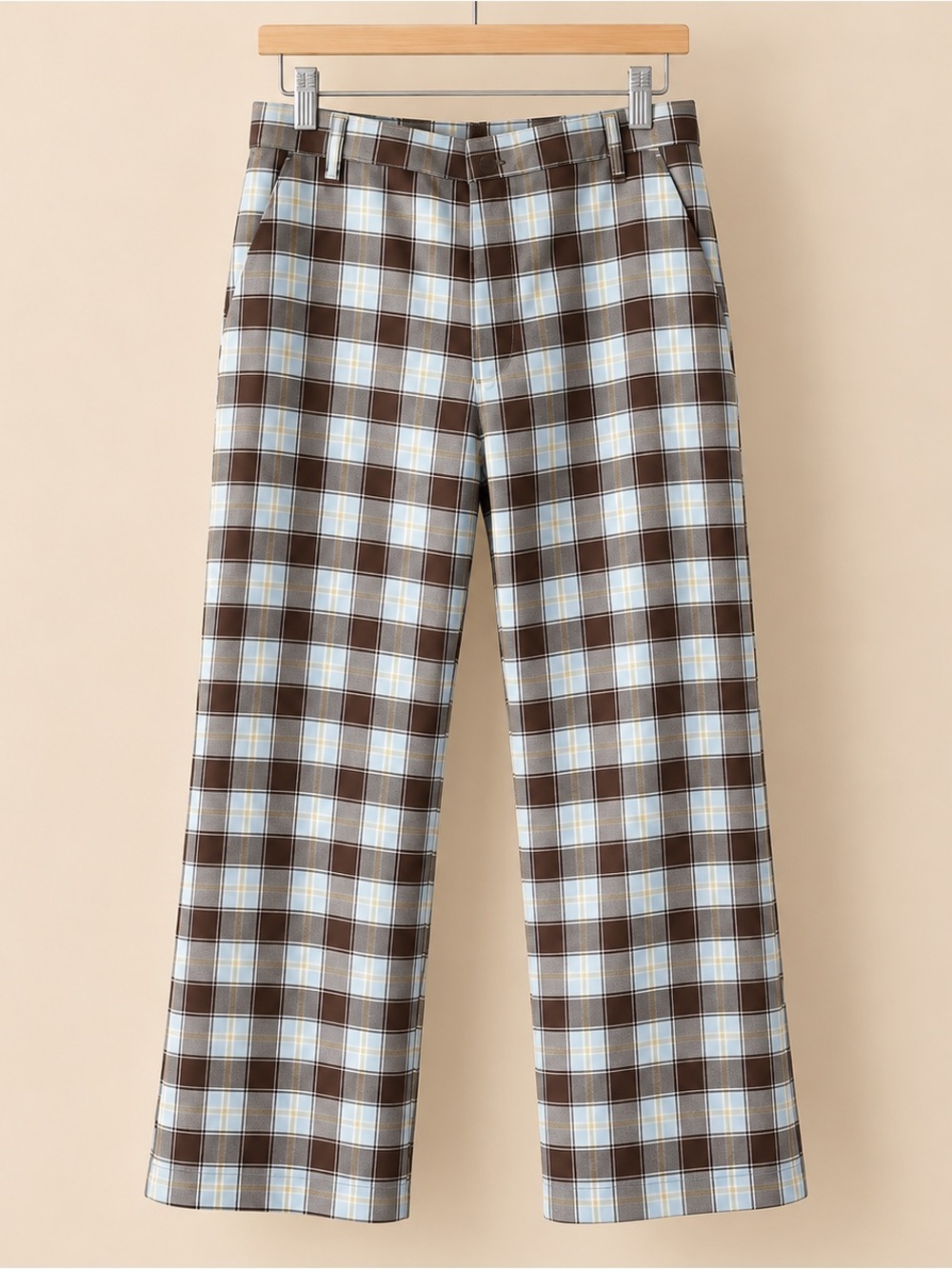 Urban Outfitters Plaid Relaxed Fit Trouser 16